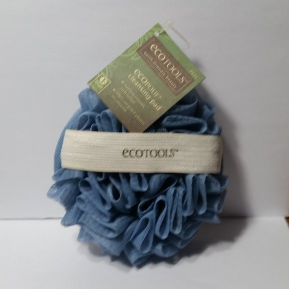 Ecotools Cleansing Pad Exfoliate Loofah Blue